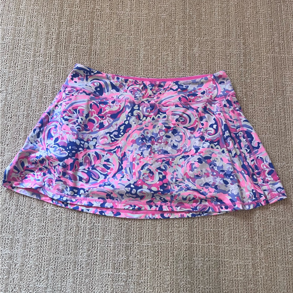 Lilly Pulitzer EUC skort size small pink and purple